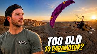 Too Old To Paramotor? - Flying Around And Chatting