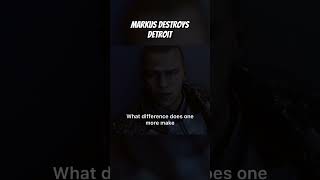Markus uses the dirty bomb after death #detroitbecomehuman #connor #markus #rk800 #ps5 #gaming