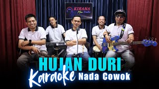 Karaoke Tanpa Vokal | HUJAN DURI - IMAM S ARIFIN | Nada Cowok/Pria | Lirik \u0026 Musik Jernih