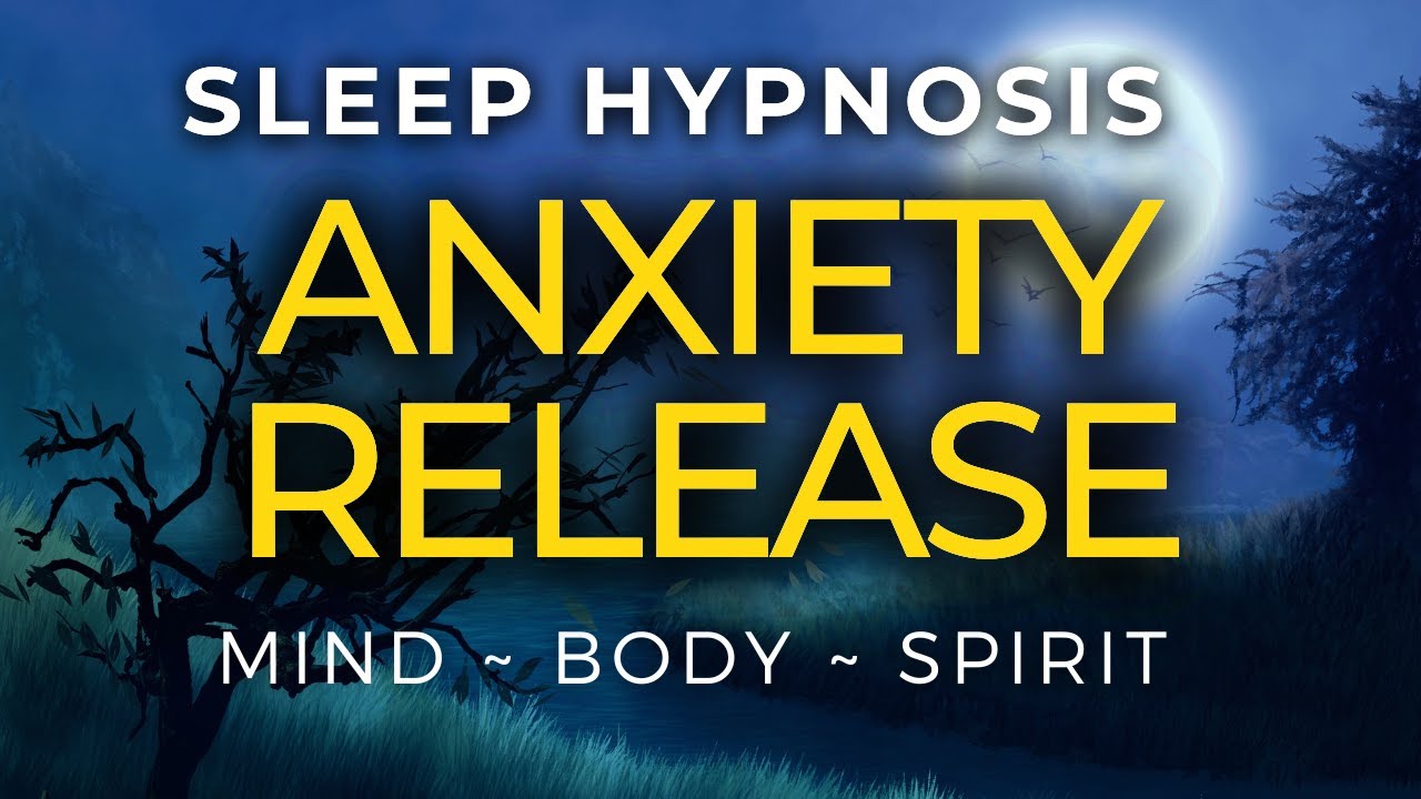 Sleep Hypnosis for Clearing Subconscious Anxiety - [Black Screen] - YouTube
