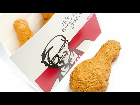 【ASMR】KFC Slime Kentucky Fried Chicken Slime ? ケンタッキーフライドチキンスライム【音フェチ】