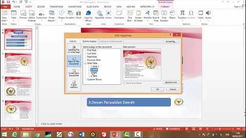 PowerPoint 2013: Inserting Hyperlinks