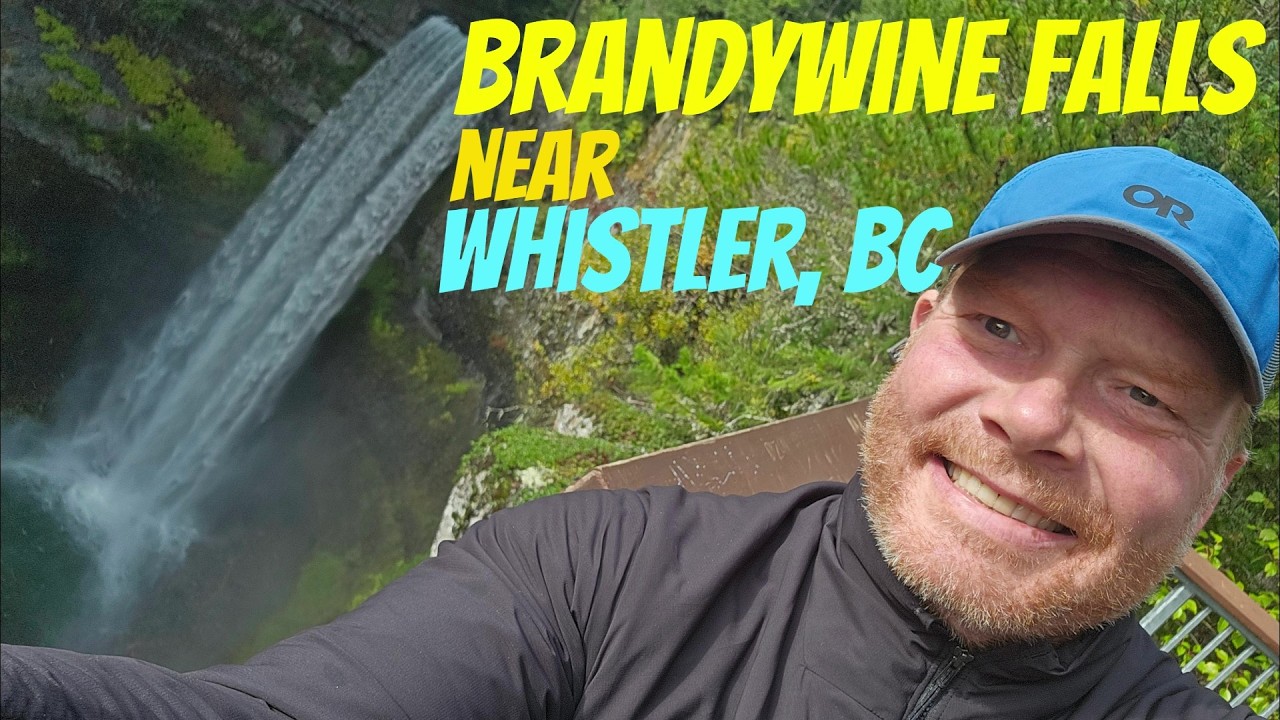 Brandywine Falls near Whistler, BC! Fall In Love With This 70 Metre (230 Ft) Beauty! Road Trip Falls