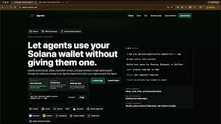 Agentic Demo - AI Agent Wallet Approvals on Solana Profile