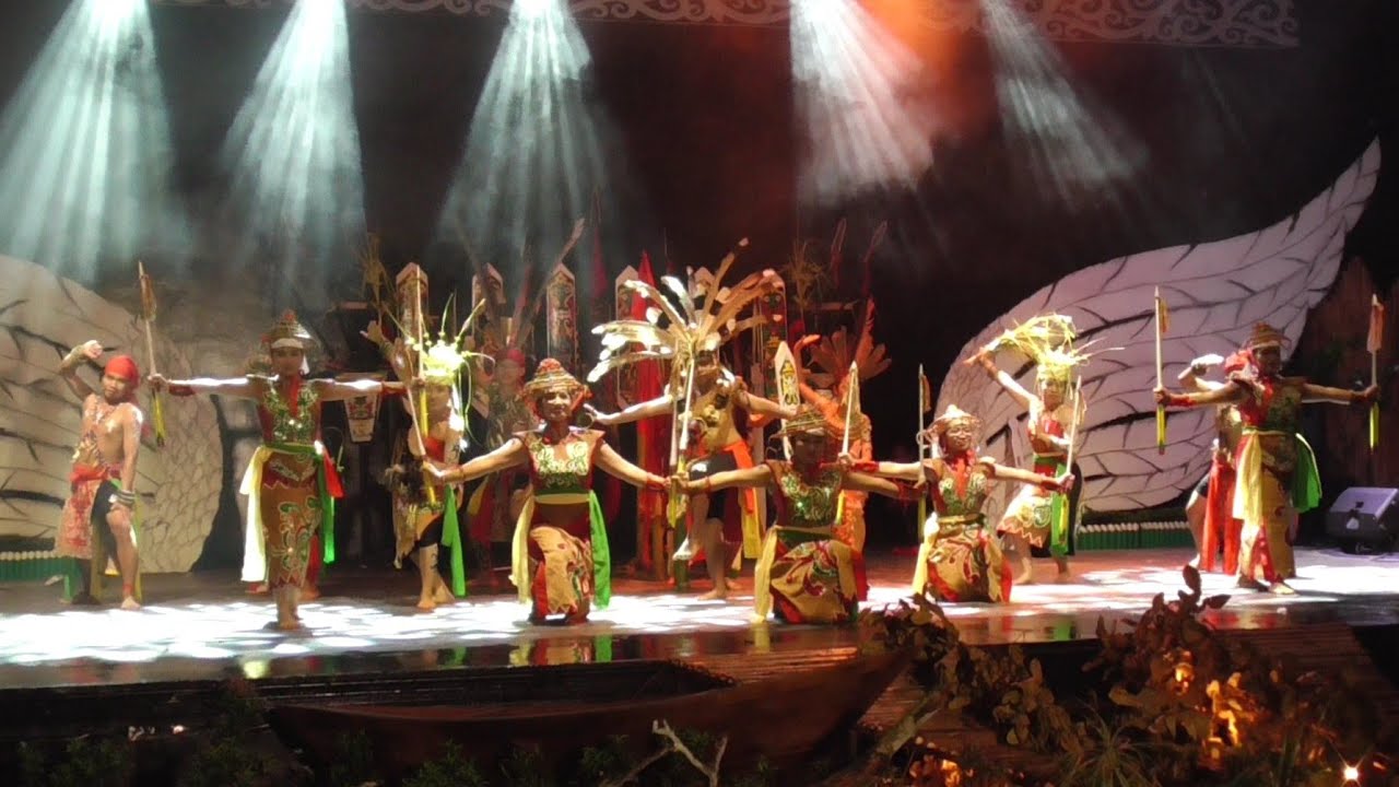 TARI DAERAH DARI KABUPATEN BARITO SELATAN, FESTIVAL BUDAYA ISEN MULANG (FBIM) KALIMANTAN TENGAH 2022