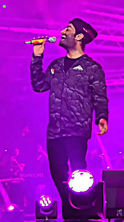 Satyanaas Song 🔥😀 Arijit Singh Live Singing in Concert | Kartik Aryan | Lyrics M1 #arijitsingh