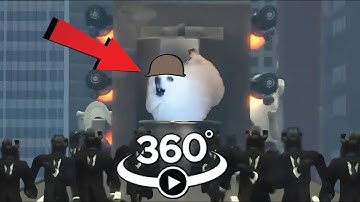 VR  360º | Skibidi Dog Toilet 14