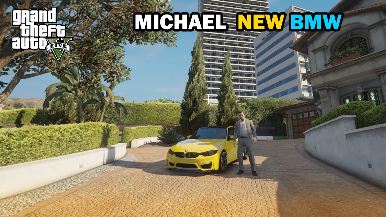 Michael Bought New BMW | GTA V
