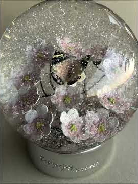 Cherry Blossom Snow Globe