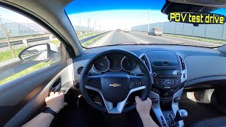 2013 Chevrolet Cruze (1.8 AT) 141HP POV test drive