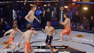 Multi-Man MMA FIGHT | Senior Citizen vs Half Man | Epic Fighting Championship