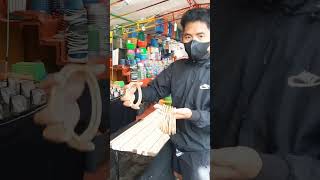 Trik jitu cara main lempar gelang dipasar malam #shorts