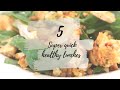 5 SUPER QUICK HEALTHY LUNCHES | MUM ON THE GO | VICKY THORNTON NORRIS