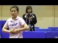 Table Tennis 福原愛 × 福岡春菜　JTTLファイナル4卓球2011-1210