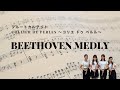 ベートーヴェンメドレー【フルートカルテット『Collier de perles~コリエ ドゥ ペルル~』】Beethoven Medley