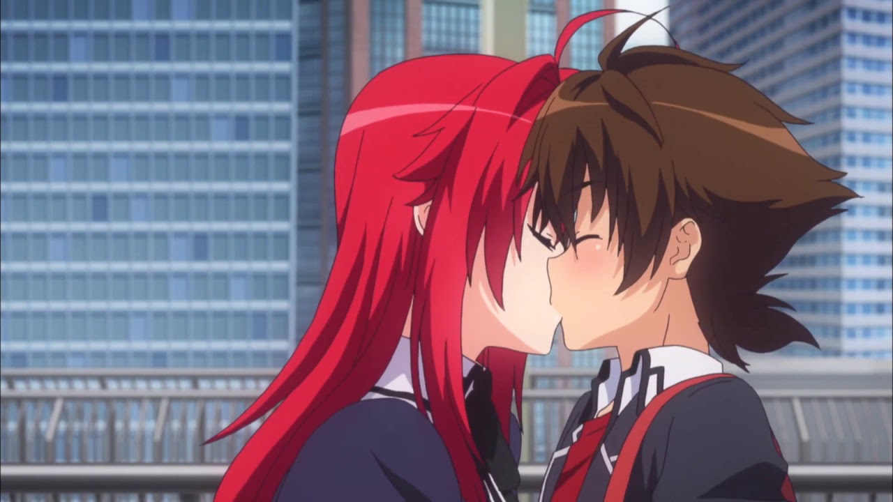 Rias x Issei Kiss Season 4