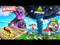 TORNADO vs SKYBASE w Fortnite! 🌪️ (YOUTUBER W GRZE!)