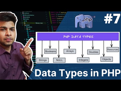 Data Types In Php || PHP tutorials in Hindi - 7 || Data Types #php #datatypes