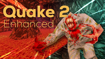 QUAKE 2 ENAHNCED is AMAZING!!