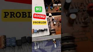 Power Audio Amplifier NO Sound Problem #mariushifi #audio #music #vintage #stereo #restoration #usa