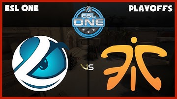 Luminosity vs Fnatic, Game 1 [Train] - Quarterfinal - ESL One Cologne 2015