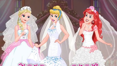 Công chúa Disney: Công chúa Elsa, nàng tiên cá Ariel, cô bé lọ lem ai là cô dâu đẹp nhất