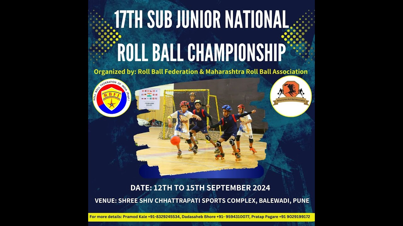 17th Sub Junior National Roll Ball Championship 2024 Day 2 YouTube