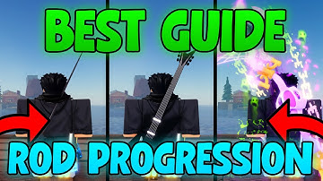 Fisch BEST RODS - Full Rod Progression Guide Fisch! Best Fishing Rod! (Roblox Fish)