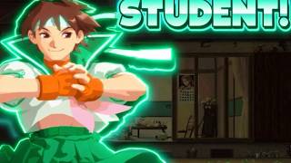 Street Fighter Alpha 2: Playing Sakura