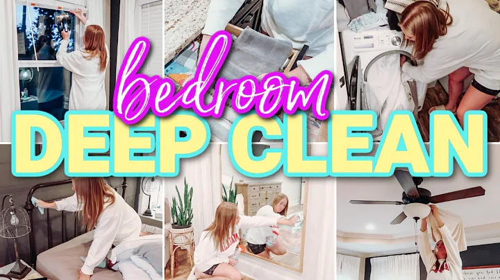 EXTREME BEDROOM DEEP CLEAN | CLEAN & ORGANIZE WITH...