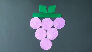Activity for kids, create FRUITS with Shapes