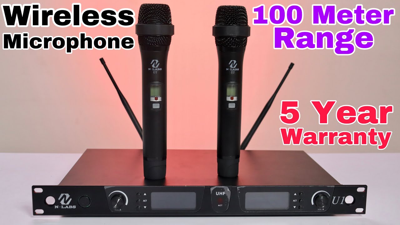 सिंगर चिल्लाएगा क्या Mic की Quality है//N labs U1 Wireless Mic YouTube