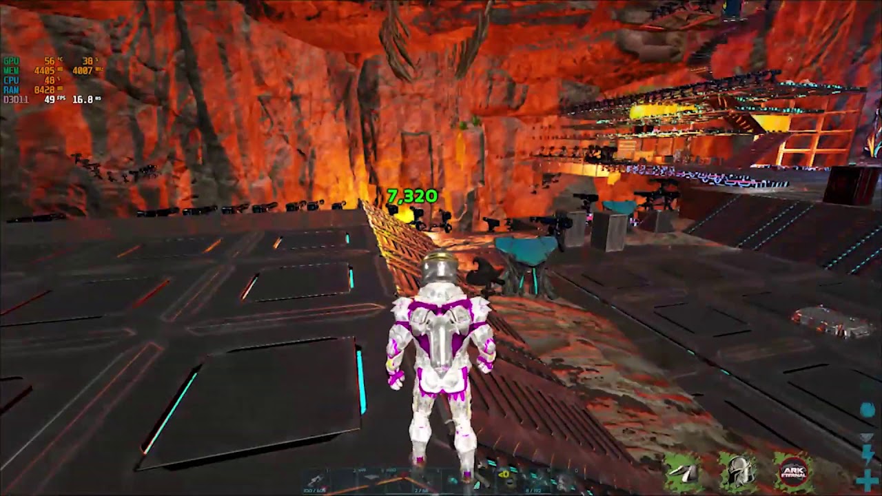 ARK  Survival Evolved | Bug through the wall in Parados MOD