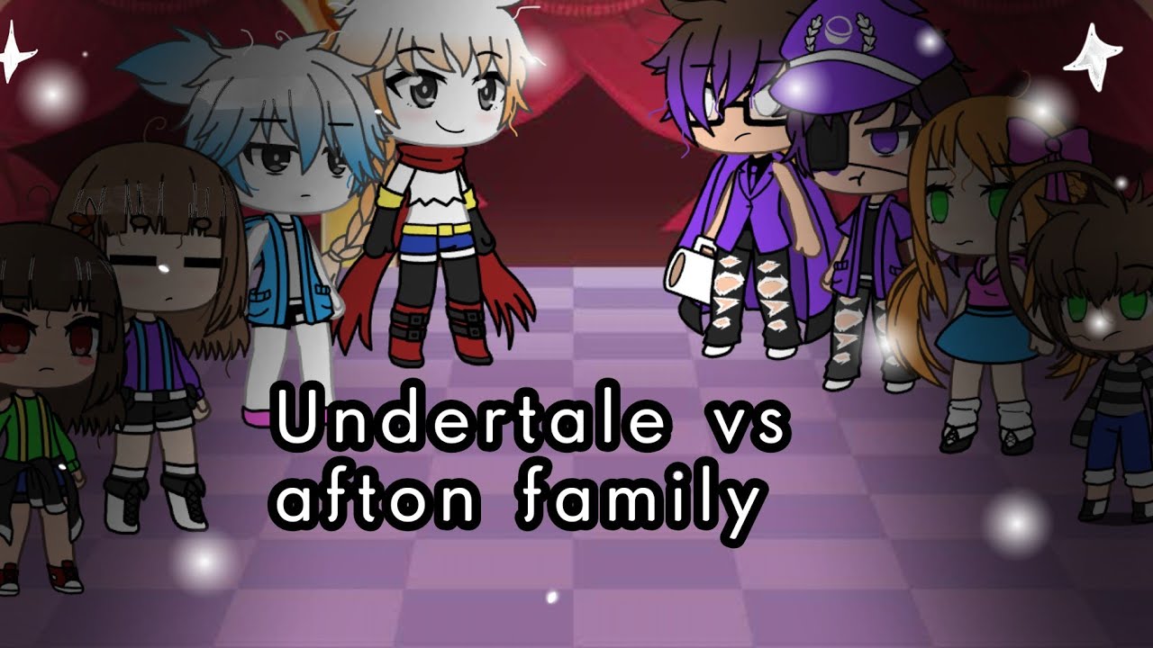 Undertale vs afton family (singing battle) old.