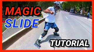 ⭐️Aprende FRENO de Emergencia | PATINES en Linea | Magic Slide Tutorial