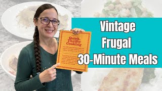 Vintage Frugal Cooking | CHEAP 30-Minute Meals | Recession Proof Recipes by Laura Legge 4,775 views 4 months ago 8 minutes, 4 seconds