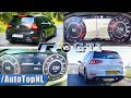 VW GOLF GTI vs GOLF R 250km/h ACCELERATION SOUND & AUTOBAHN POV by AutoTopNL