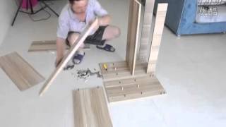 Wooden Shoe Storage Bench instruction