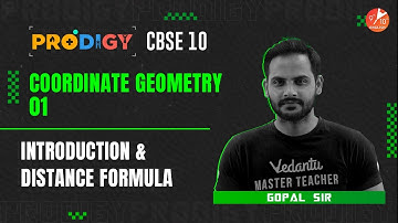 Coordinate Geometry L-1 | Introduction & Distance Formula | CBSE Class 10 Maths |Vedantu 9th & 10th