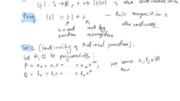 Real Analysis, Lecture 19 (More on continuity and the Extreme Value Theorem)