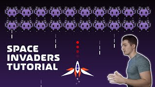 Space Invaders Game Tutorial with JavaScript and HTML Canvas screenshot 2