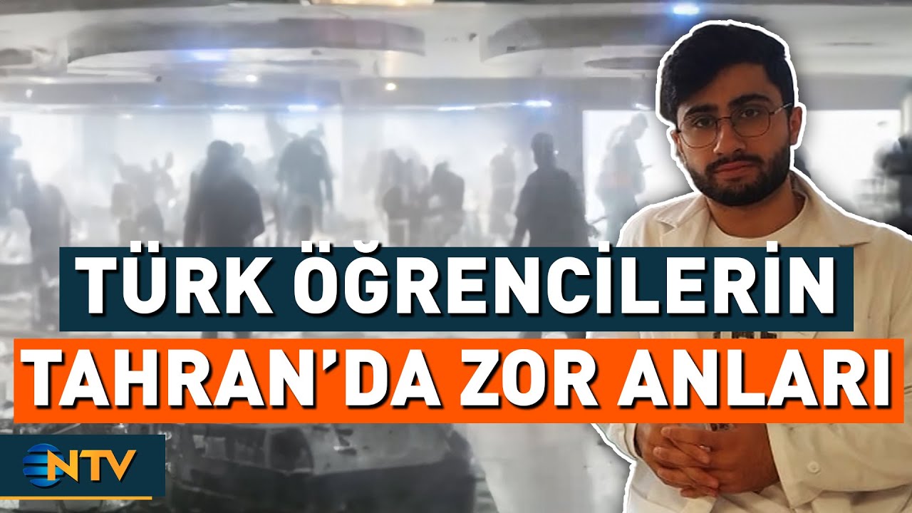 Türk Öğrencilerin Tahran'da Bombaların Arasında Hayatta Kalma Mücadelesi! | NTV