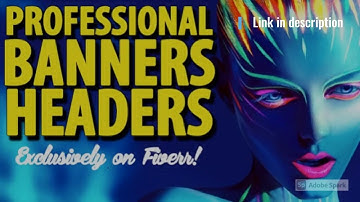 I will design a professional website banner or header