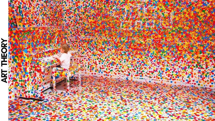 Yayoi Kusama The Obliteration Room  パビリオン・トウキョウ2021