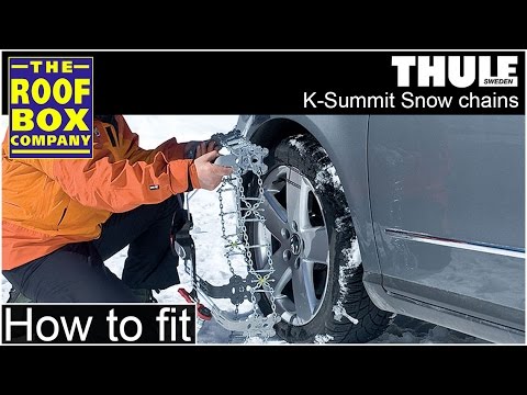 Thule Tire Chain Size Chart