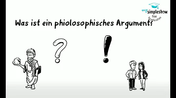 Wie ist ein philosophisches Argument aufgebaut?