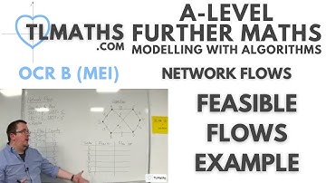 OCR MEI MwA H: Network Flows: 03 Feasible Flows Example