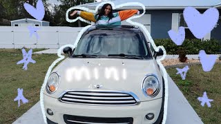 Mini Cooper vlog + car tour and essentials