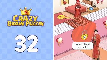 Crazy Brain Puzzle Level 32 Open Your Heart