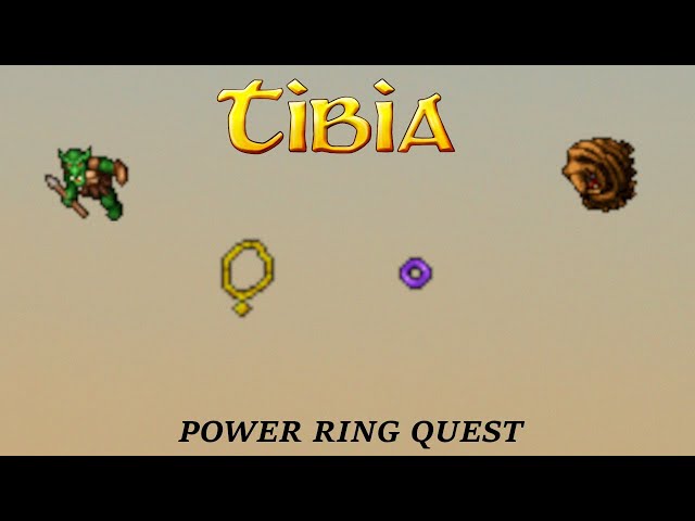 Tibia: Power Ring Quest 